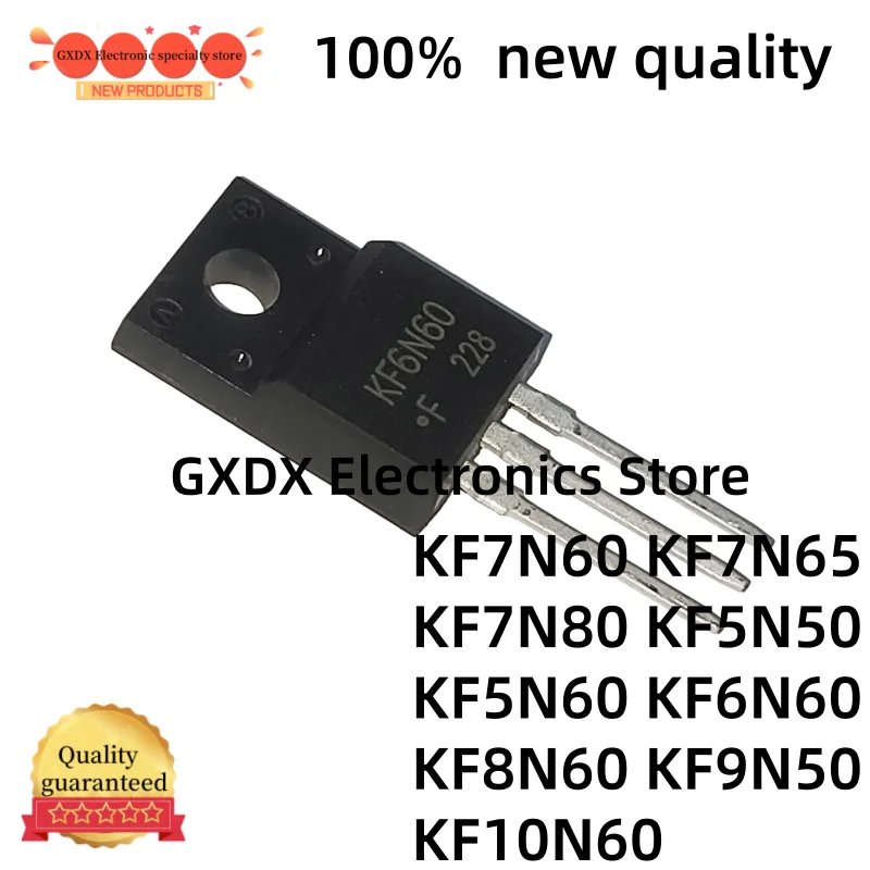 10-20 قطعة KF7N60 KF7N60F TO-2207N60 KF5N50 KF5N50F KF7N65 KF7N65F KF10N60 KF10N60F KF5N60 KF6N60 KF7N80 KF8N60 KF9N50 TO-220F #1