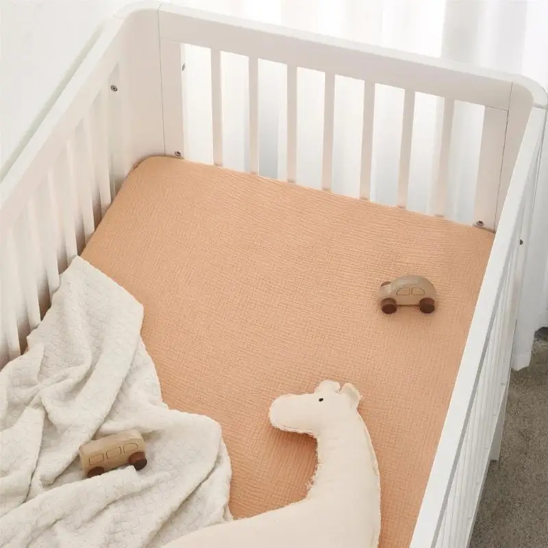 قطعتان من ملاءة سرير الأطفال القابلة للتنفس، غطاء وسادة تغيير الحفاضات القابل للفصل #2