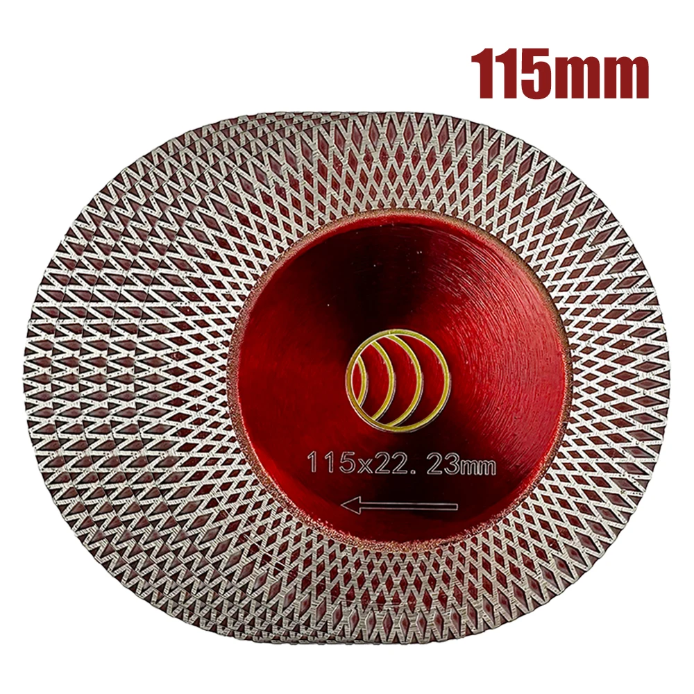 

2/5PCS 115*22.23mm Vacuum Brazed Diamond Saw Blade For Cutting Steel/Metal/Stone/Cast Iron etc multifunctional brazing saw blade
