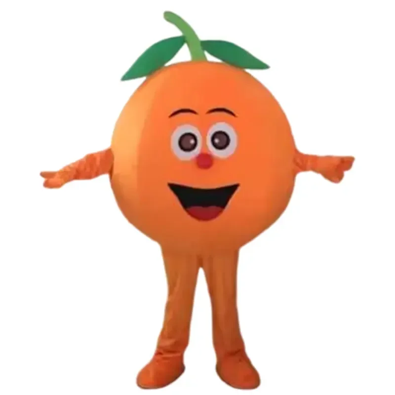 ผลไม้สีส้มการ์ตูนMascotเครื่องแต่งกายฮาโลวีนคอสเพลย์น่ารักตัวอักษรประสิทธิภาพชุดG433