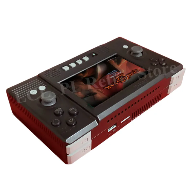IPS Coleção portátil Arcade Player, nenhum simulador, Joystick duplo, modificado por P/S2 Motherboard, 5"