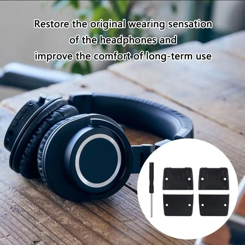 270B مقطع الشريط المقوى من البلاستيك استعادة الإبزيم الأصلي ومنع التغلب على Technica ATH M50X