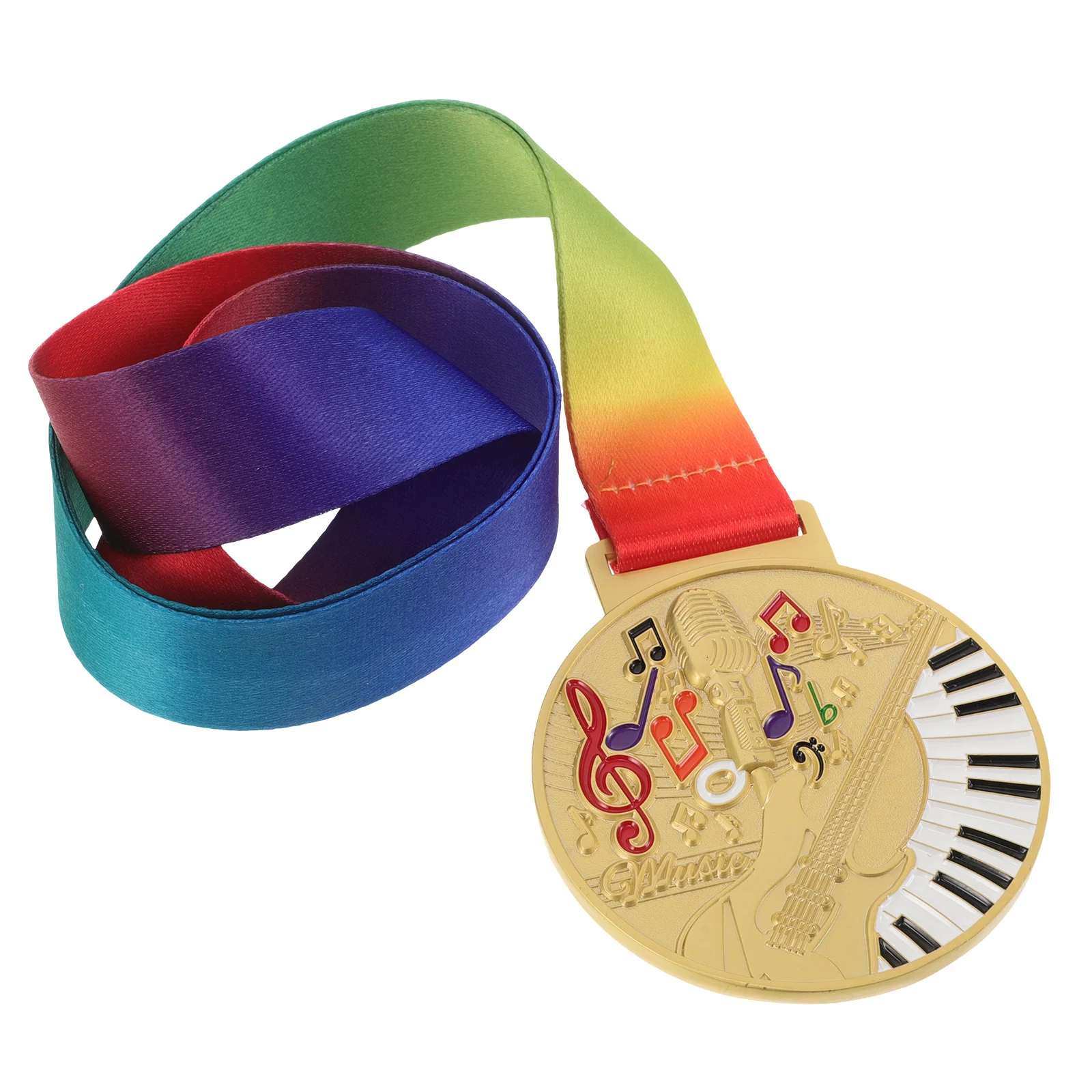 

Award Medals for Musical Competition Medals Lightweight Portable Ideal Present Option Piano Singing Dance Contests