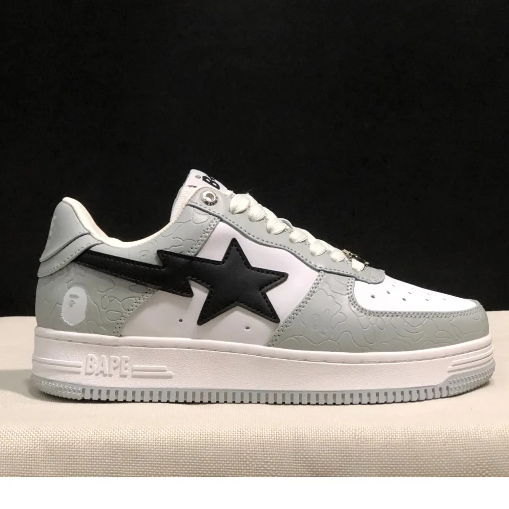 

Оригинальные кроссовки Bape Sta Classics для мужчин и женщин Vibe для скейтбординга, уличные повседневные прогулочные кроссовки Bapesta Vibe Air высшего качества