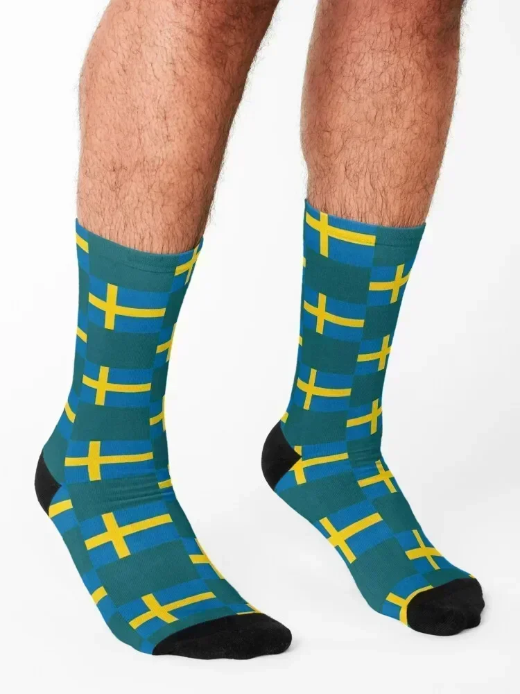 Sweden Flag Swedish Flag Socks short Non-slip Rugby gifts Mens Socks Women's
