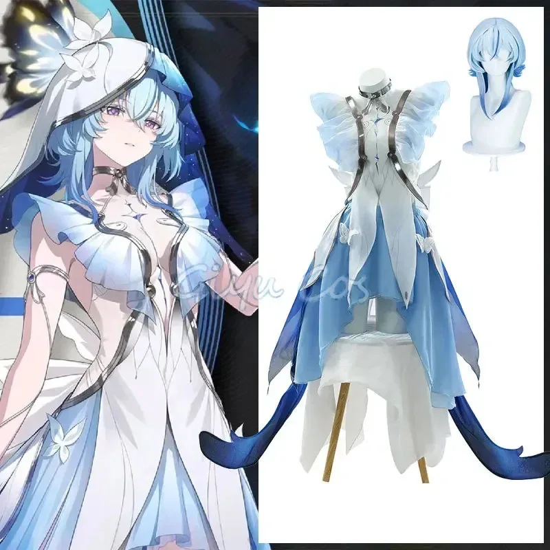 

Wuthering Waves The Shorekeeper Cosplay Costume Adult Carnival Anime Halloween Party Costumes Masquerade Women Game Uniform