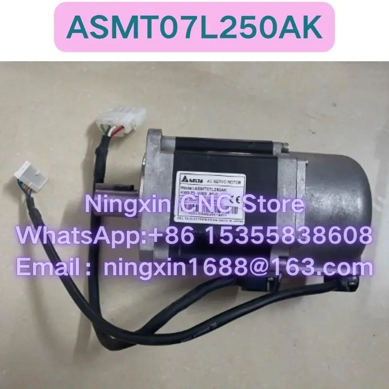 Second-hand ASMT07L250AK servo motor Functional test OK Fast delivery