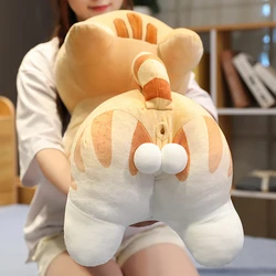 40/60/80/100cm Lovely Cat Ass Plush Toy Kawaii Animal Dolls Stuffed Soft Stuffed Pillow Birthday Gifts for Children Girl Kids