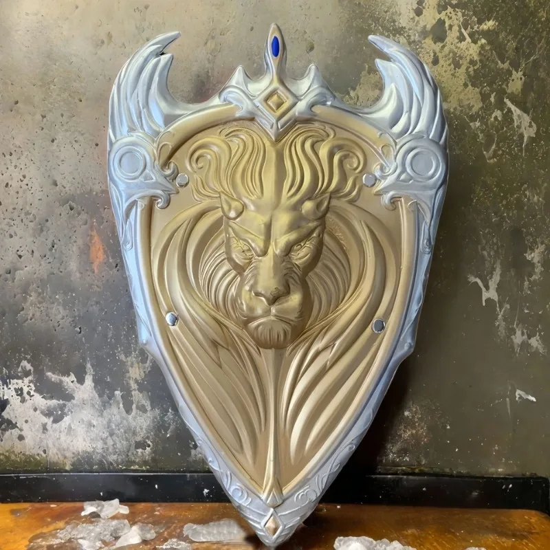

Cosplay Costume Party Props Cosplay 300 Sparta Warriors Soldier Shield WOW King Llane Lion Shield Fancy Dress Party Anime Stage