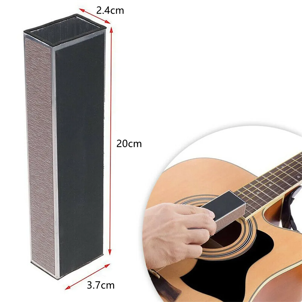 Guitar Fret Leveler Fret Leveling Aluminum Alloy Fine Workmanship Lightweight Rust-Proof Strong 1 Pc For Acoustic Guitar