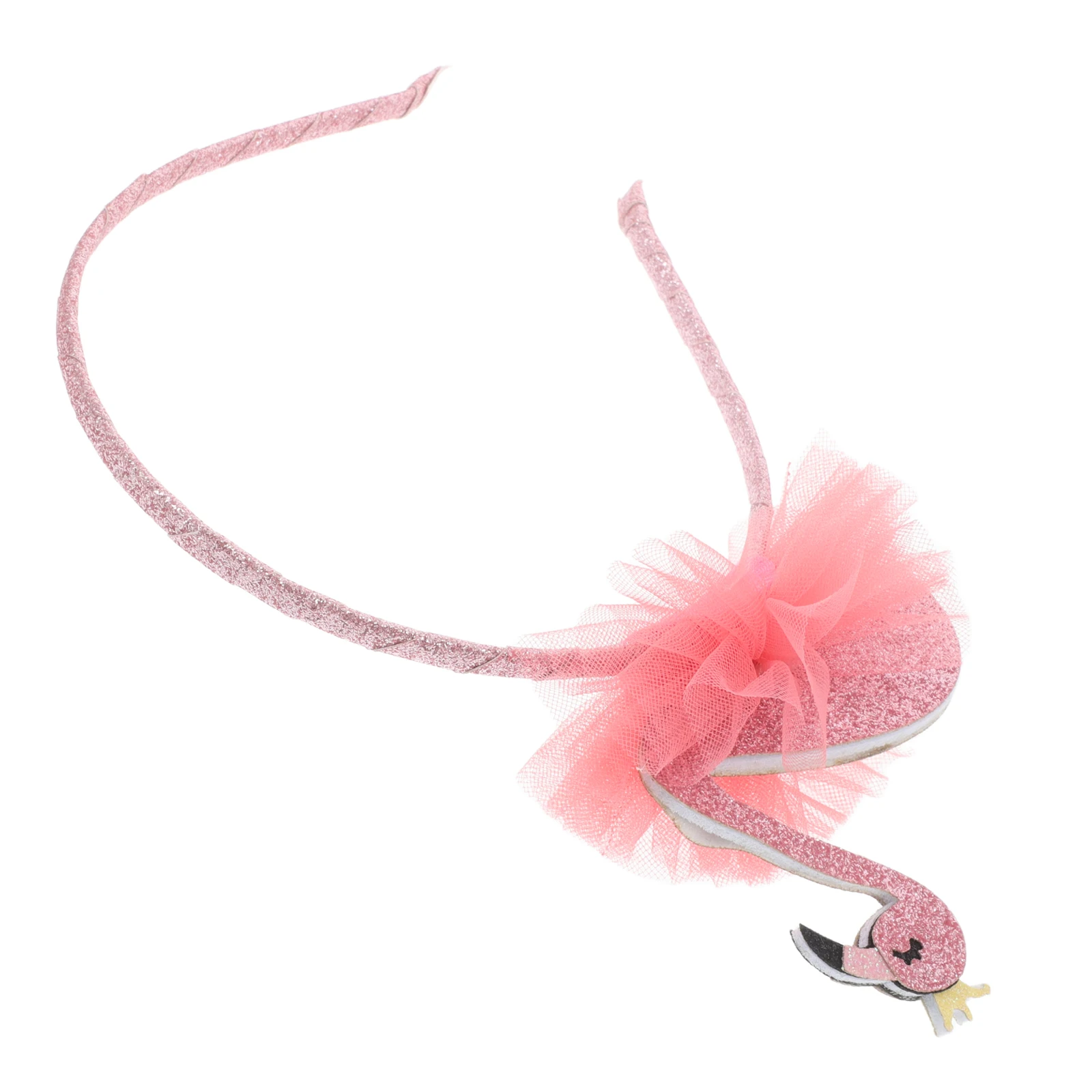 

Flamingo Headband Children's Hair Bands Decorative Cute Accessories for Tropical Party Headgear