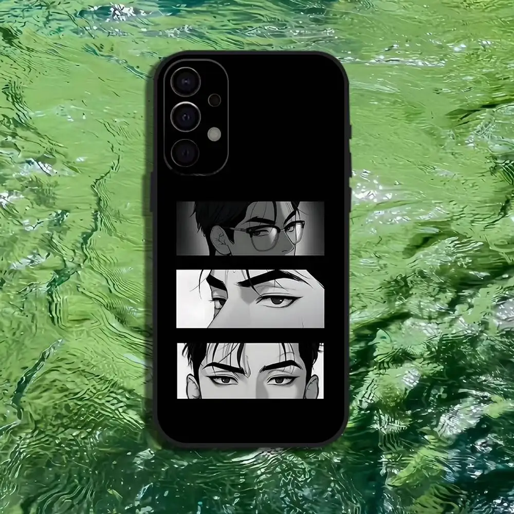 Joo Jaekyung Handyhülle für Samsung S25, S24, S21, S22, S23, S30, Ultra, S20, Plus, Fe, Lite, Note, 10,9,5G, schwarze Hülle