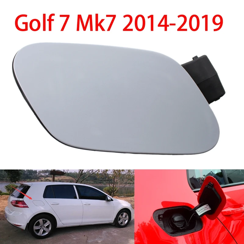 For Golf MK7 2014-2019 Fuel Gas Tank Filler Door Lid Flap Cover Unpainted 5G0 809 999