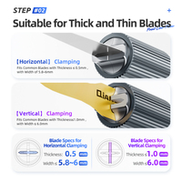Qianli Precision Blade Handle for Mobile Phones Motherboard Repair Dual-Use Anti-Slip Grip with Collet Engineers Tools Kit Set