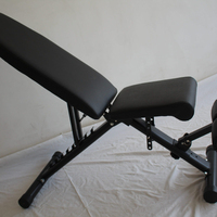 Household dumbbell stool, bench push stool, multi-functional fitness chair, adjustable sit-ups, waist and abdominal device