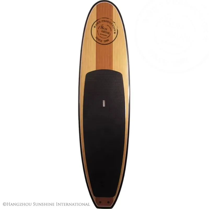 Tavola da paddle stand up in bambù SUP
