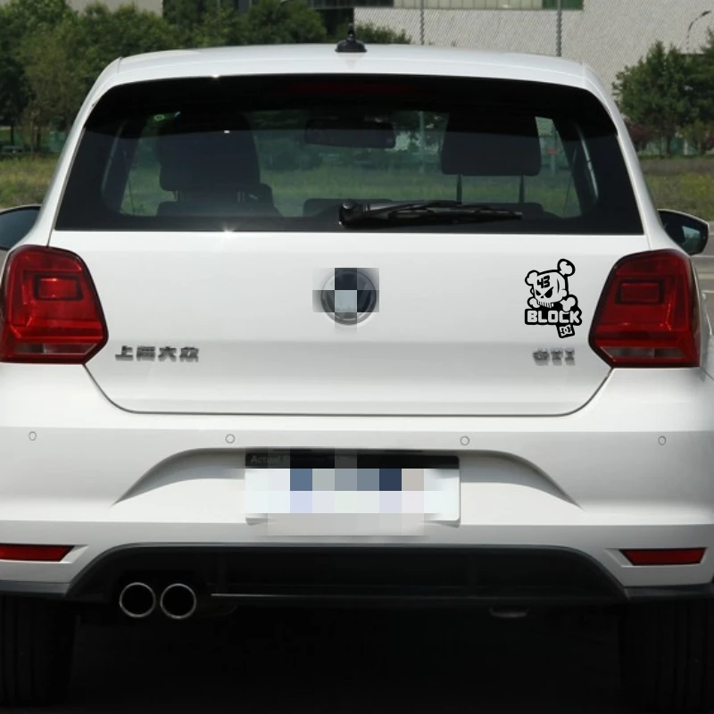 Car Stickers DC Ken Block Skulls Reflective Decals For Fuel Tank Cap Windshield Bumper Trunk Motorcycles Laptop iPad D2