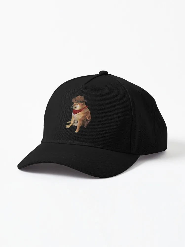 Cheems Doge Cowboy Baseball Cap Golf Male Hat Female Men's