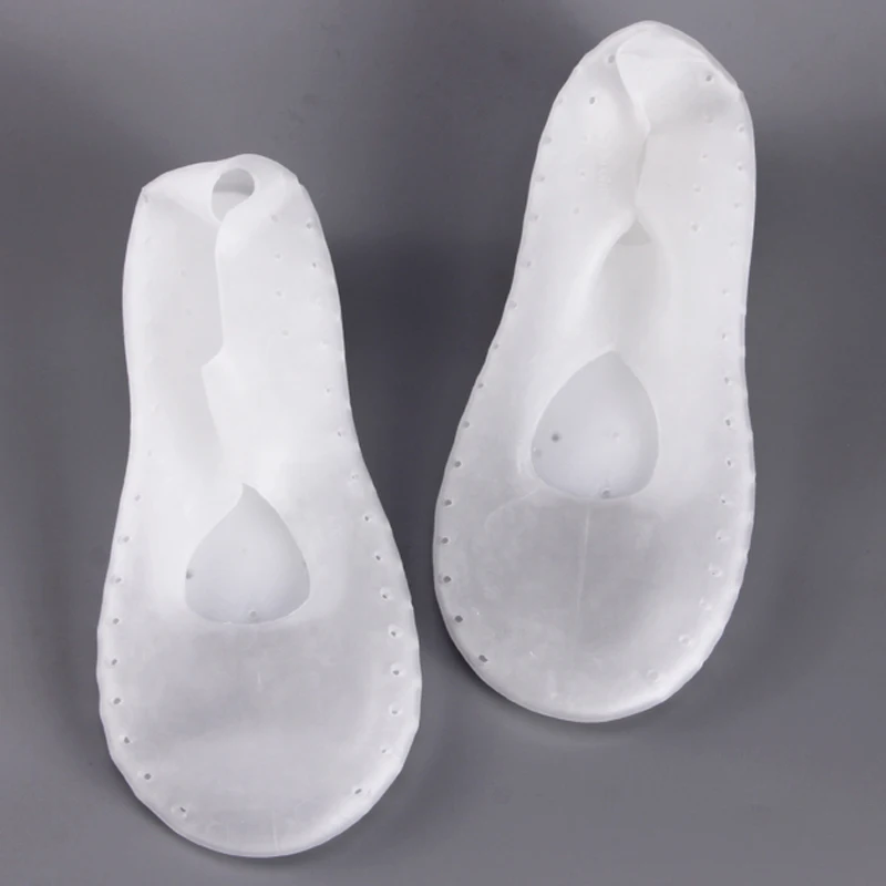 1 Pair Invisible Height Lift Heel Pad Sock Liners Increase Insole Silicone for Women Men Elastic Protection Heel Cushion Hidden