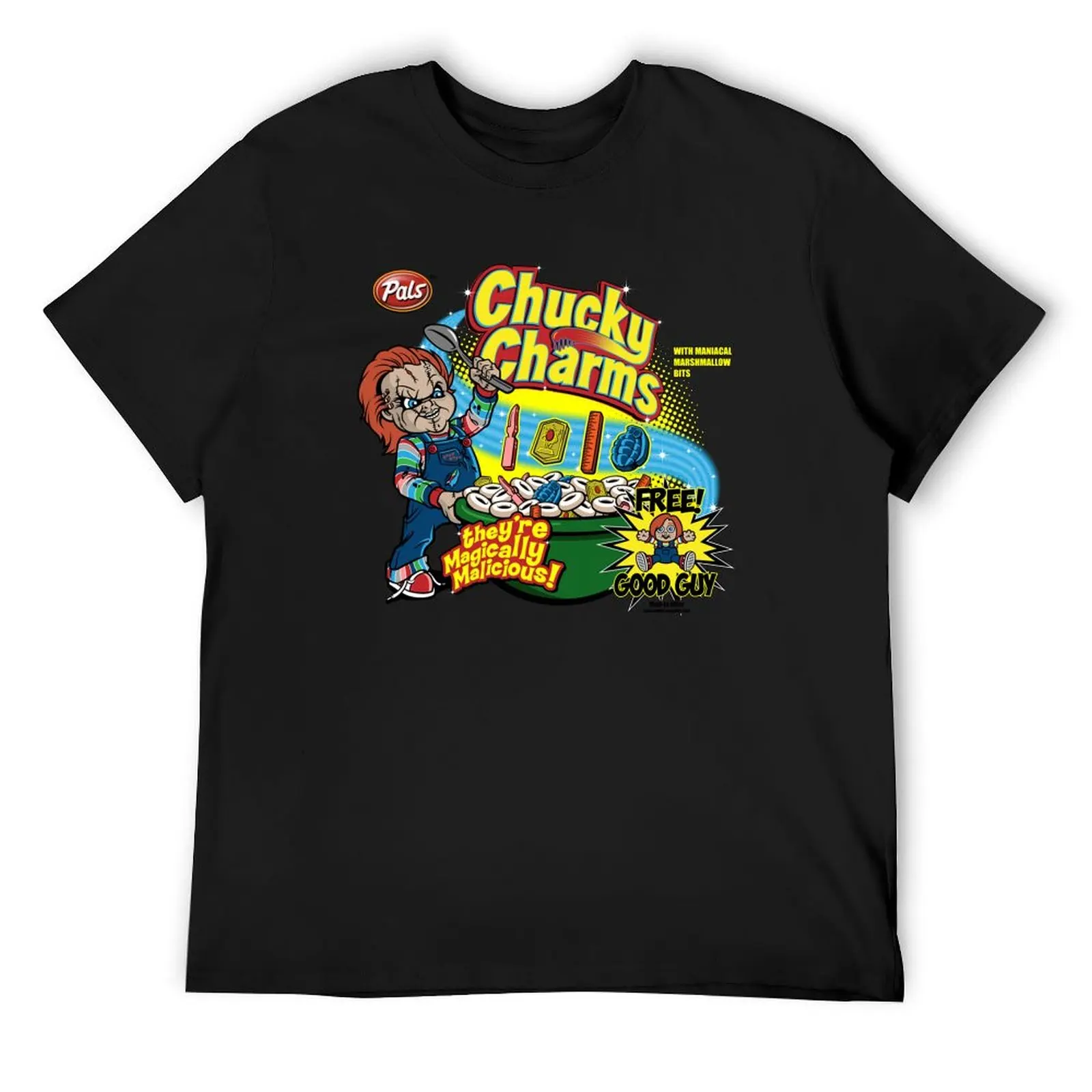 

Chucky Charms T-Shirt Louboutins blacks gifts for boyfriend oversize t-shirts man mens funny t shirts
