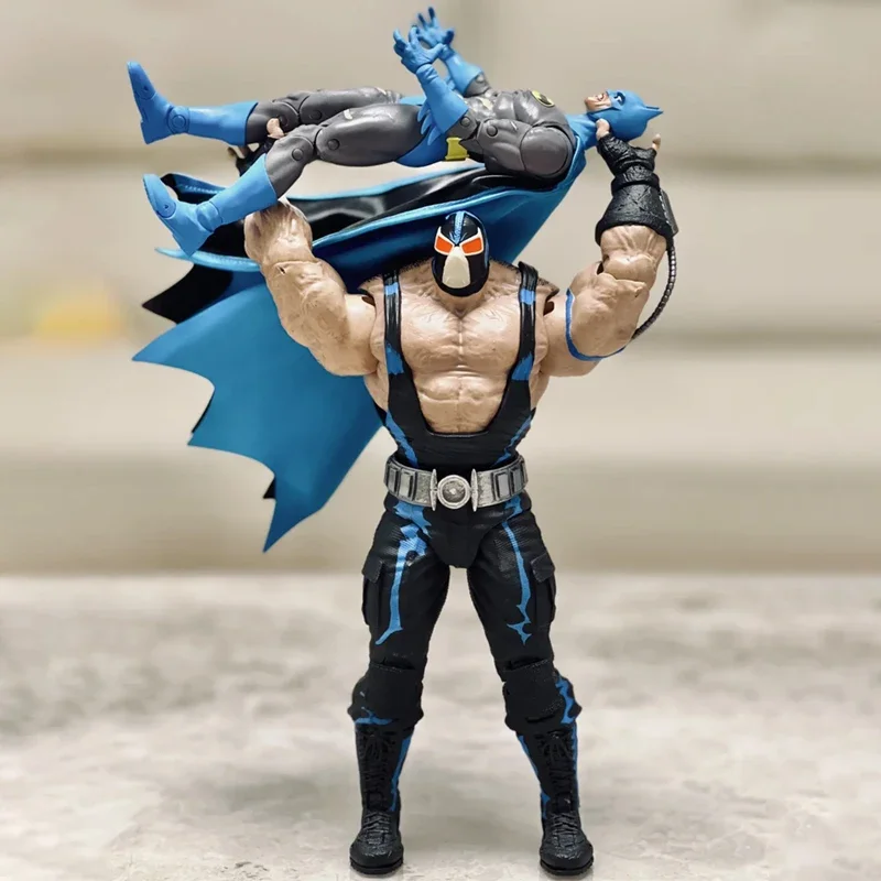 Figurka akcji Batman VS Bane DC Multiverse, Batman: Knightfalls, ruchoma figurka kolekcjonerska, zabawki, prezenty - dostępna od ręki