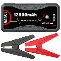 12 V Car mini  emergency power supply jump starter 10000mAh power bank for car portable car battery booster starter 1500A peak