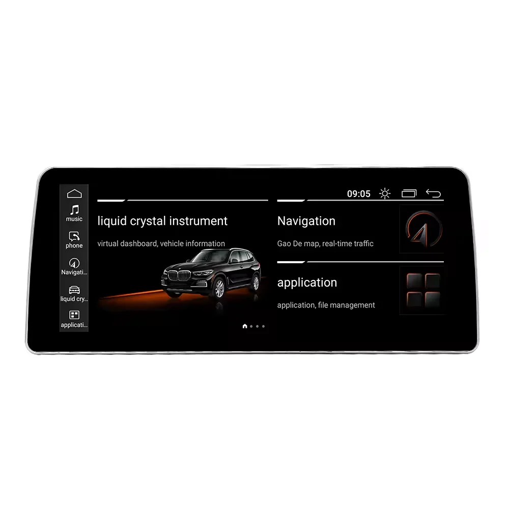 

12.3" Android 13 8+128gb Car Multimedia Player With Carplay Auto Radio Stereo Gps Navigation For Bmw 7 Series F01 F02 F03 F04