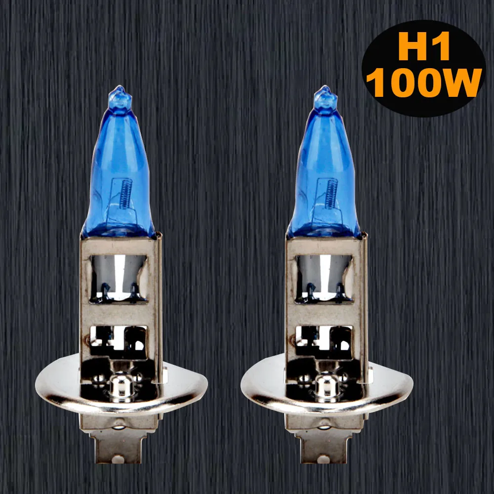 2 Stück 100 W superhelle 6000 K weiße HOD-Halogen-Xenon-H1 H3 H4 H7 9005 9006 Lampe – Detail 8