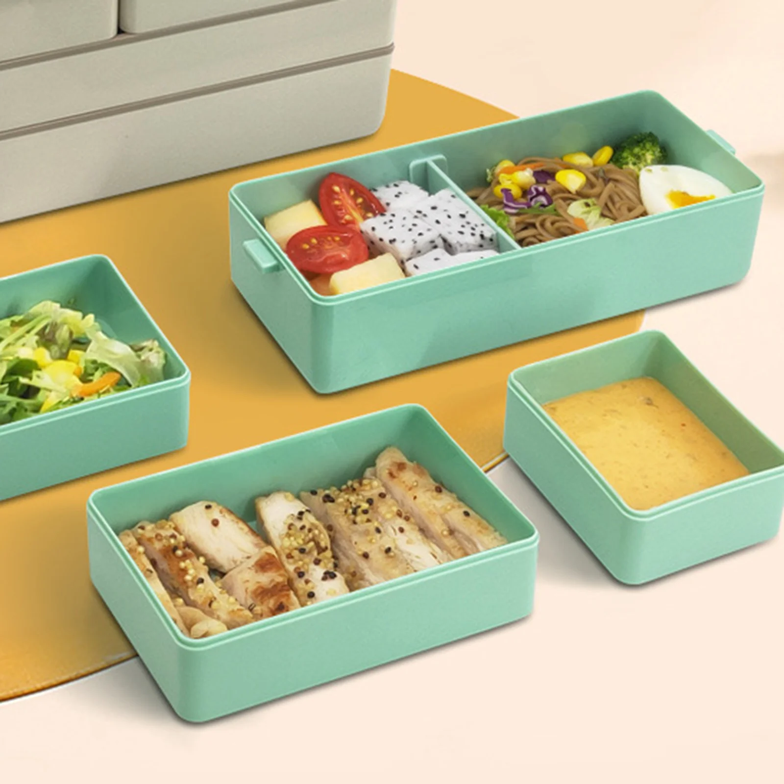 Meal Prep Weight Loss - Plastic Lunch Box Microwave Safe for