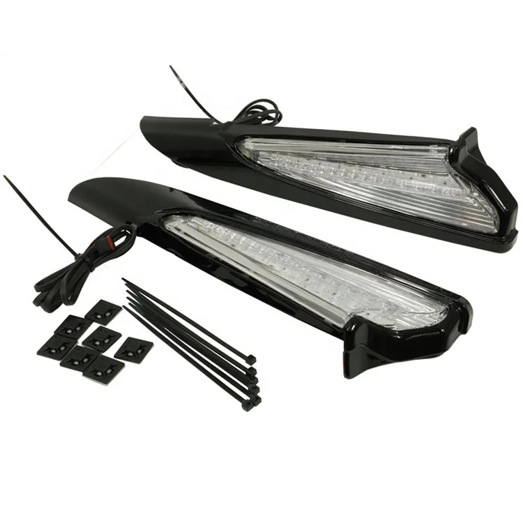 

motorbike parts scooter lights LED saddlebag lights in black or chrome for Honda Goldwing GL1800 2018 up