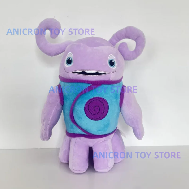 

Плюшевая игрушка-кукла Dreamworks Home Oh Crazy Alien, 30 см, фиолетовая, в европейском мультяшном стиле, подарок на день рождения, украшение для дома