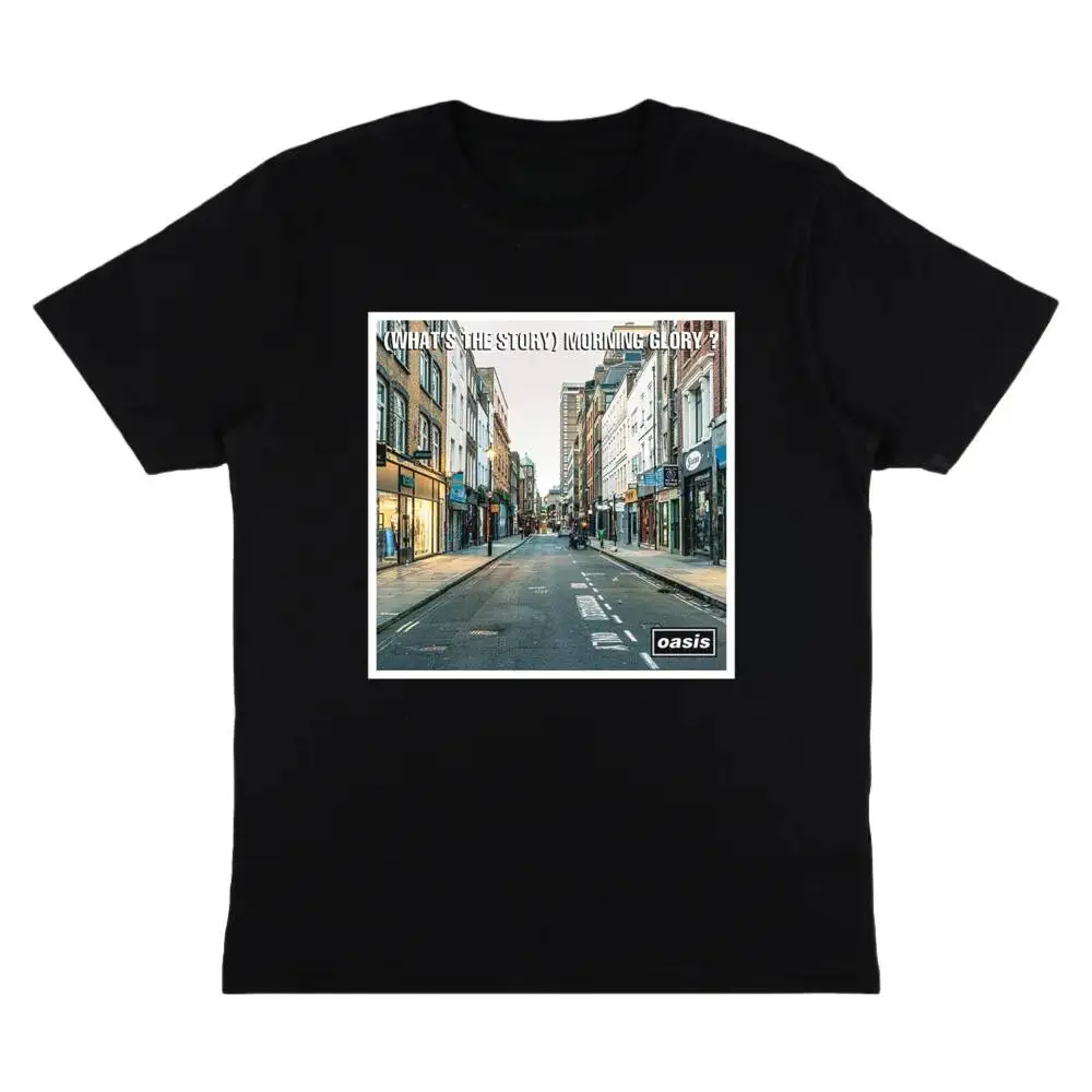 

Oasis What’S The Story Morning Glory Empty Berwick Street Cotton T-Shirt Men And Men Spring Summer New Arrivals Fashion Shirt
