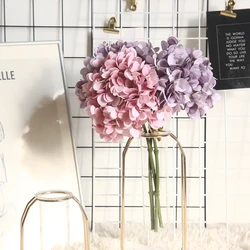 1 Bouquet Artificial Peony Hydrangea Family Wedding Party Birthday New Year Valentine Flower Decoration
