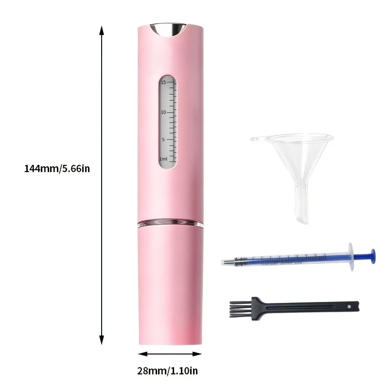 15ml Auslaufsicherer Minoxidil-Kopfhautapplikator-Roller, Tragbarer Haarwurzel-Massagekamm für Haarwuchsserum und Nährstofföl – Detail 3