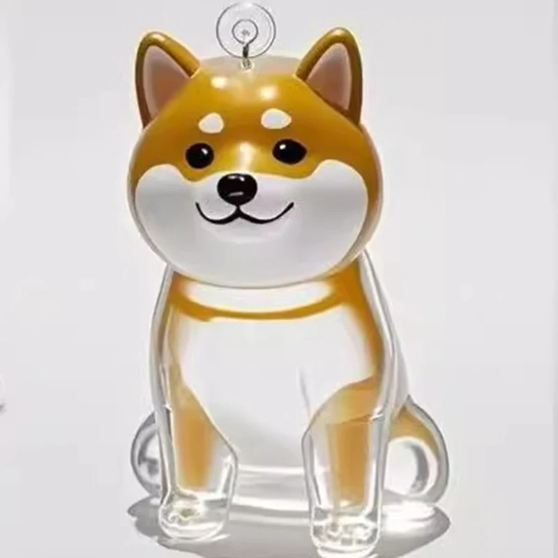 واضح جرو الشعر التذكاري تذكار كبسولة الحيوانات الأليفة الكلب الفراء الحاويات DIY بها بنفسك قلادة المفاتيح ديكور عشاق الحيوانات الأليفة عرض المنزل الهدايا #5