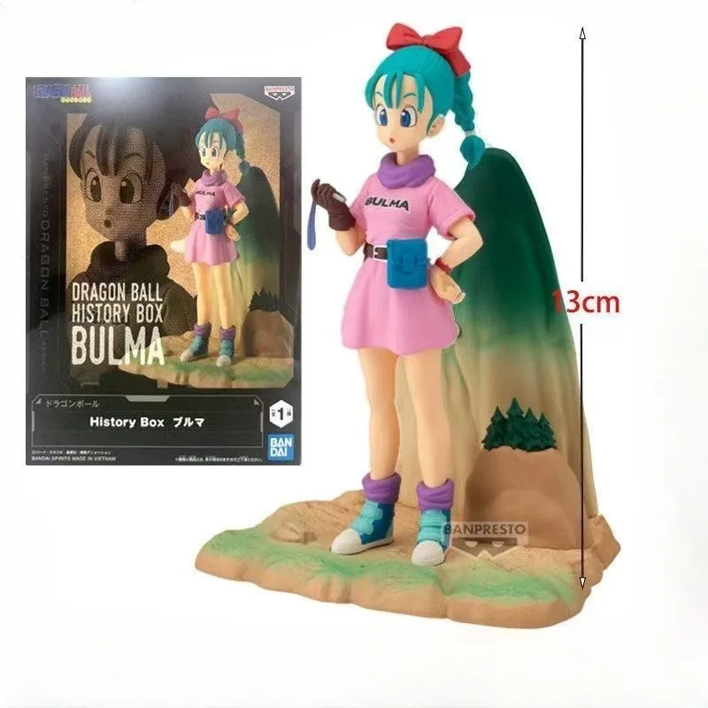 

Bandai Dragon Ball очки заводская история коробка историческая коробка фигурки Bulma игрушки настольные украшения коллекция подарков