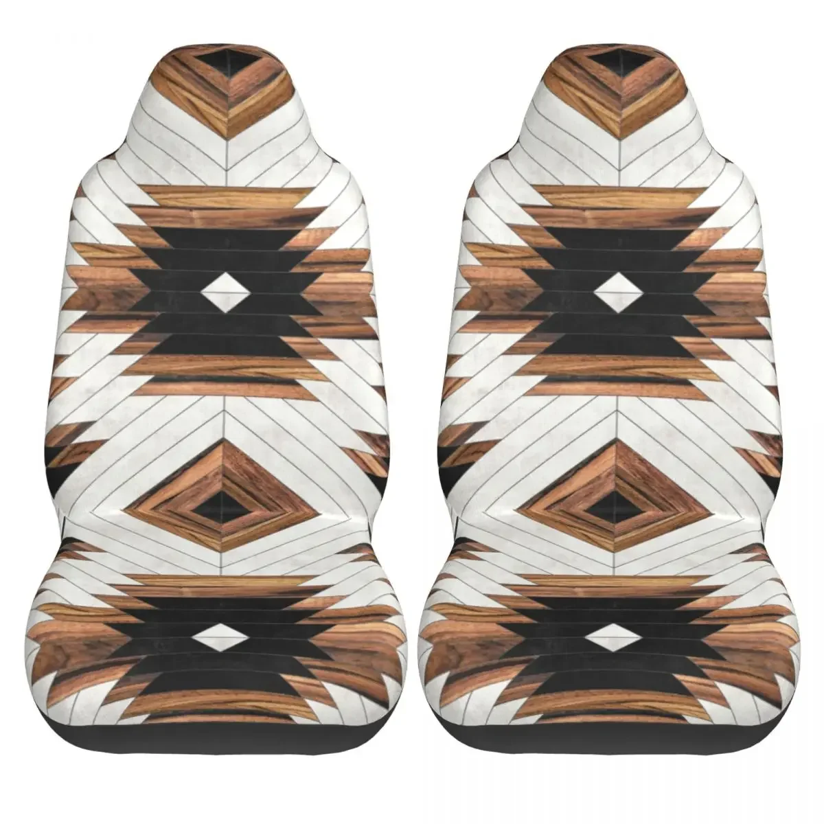 Urban Tribal Aztec Universal Car Seat Cover Auto Interior AUTOYOUTH Geometry Ethnic Seat Covers Fiber Hunting