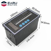 1set 4-20MA Output Integral Liquid Oil Water Level Sensor Probe Transmitter Detect with Smart Controller Float Switch Alarm Pump