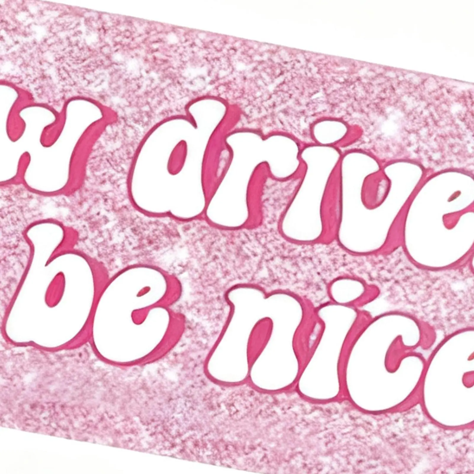 purple cat New Driver Car Magnet Sticker Safety Sign with Animal Design for Driving Practice Safety Training Vehicle Bumper