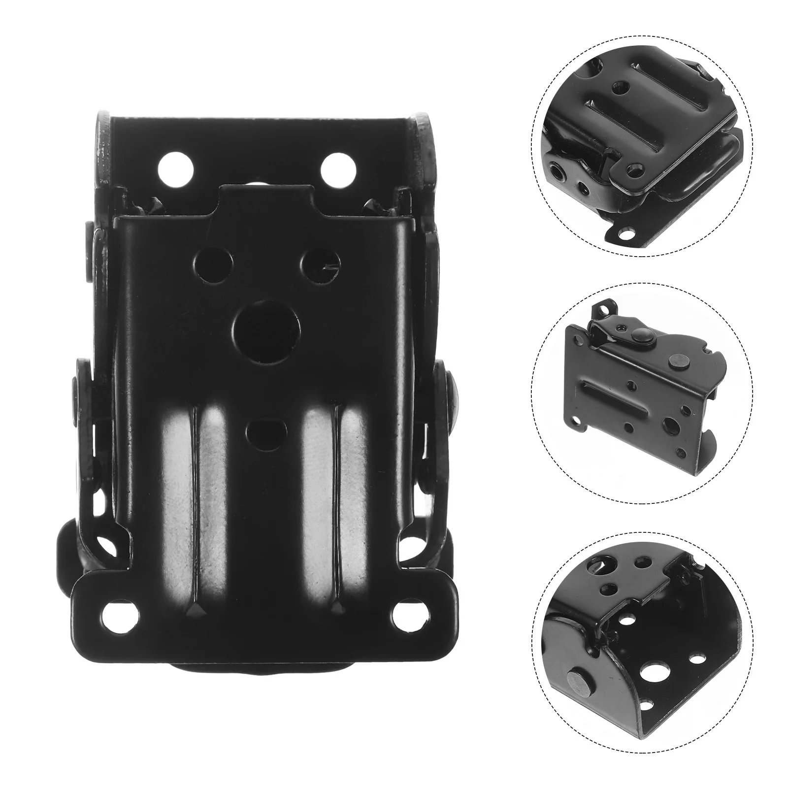 

4pcs Folding Hinges For Dining Table Computer Desk Furniture Locking Hinge Foldable Support Bracket 90 Degree Table Leg Hardware