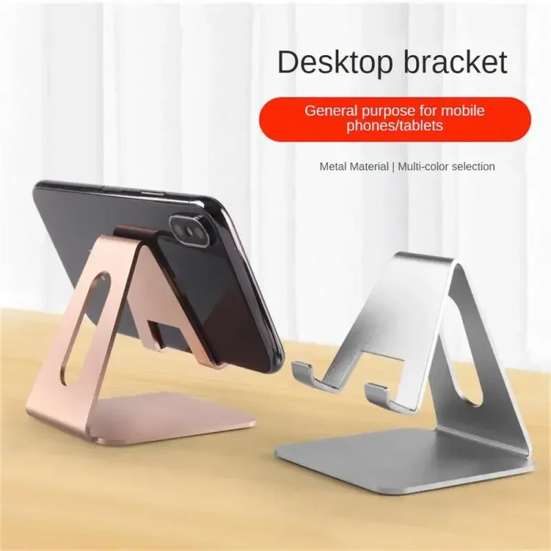 Universal Cell Phone Stand Desk Holder Aluminum Alloy Phone Tablet Bracket for 11 SE 7 8 for iPad Cell Phone Holder