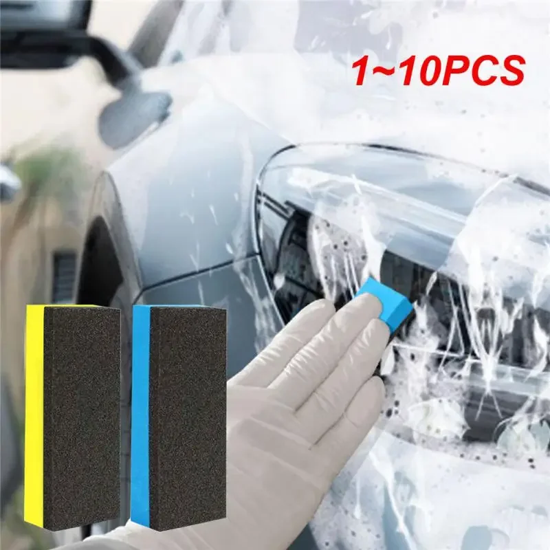 1~10PCS 20ml Car Headlight Innovative Repair Fluid Headlamp Plating Refurbishment Polishing Agent with Sponge Tool Maintenance