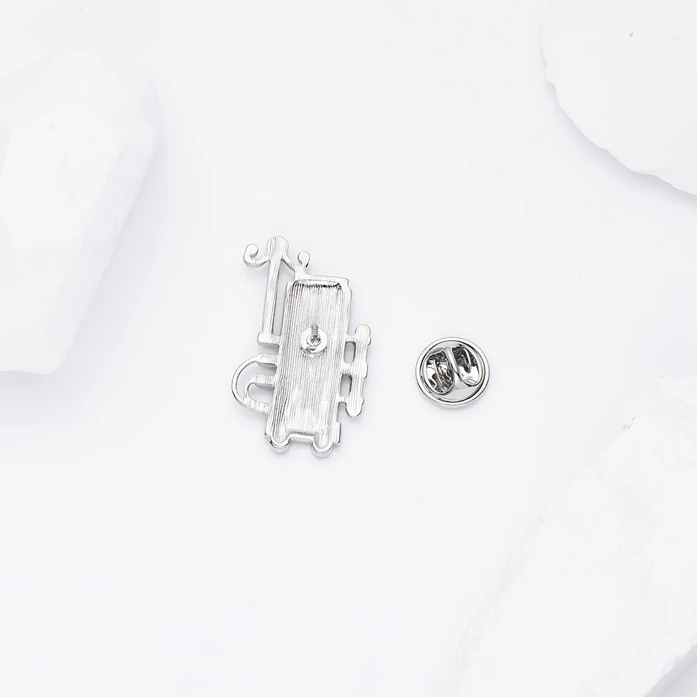 دبابيس بروش لطب المسالك البولية الطبي من Hanreshe ، شارة طية صدر رائعة كريستالية ، مجوهرات لطالب الطب والممرض والطبيب