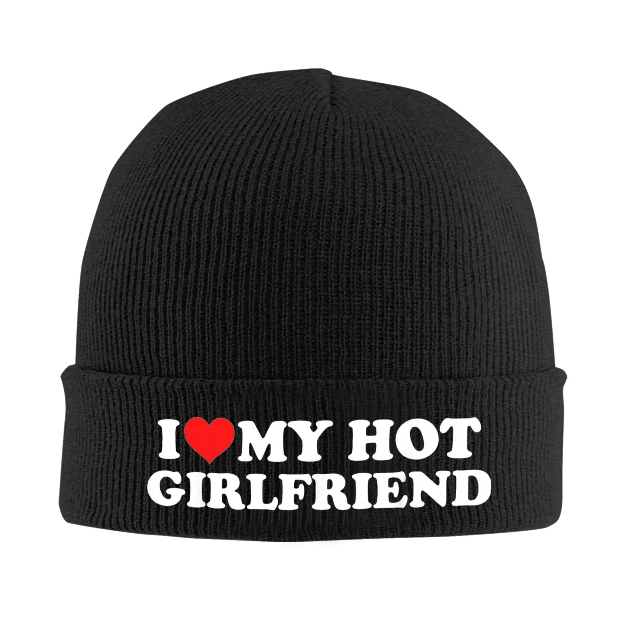 Me encanta mi guapa novia. Gorros de punto para mujer y hombre, gorros tipo «skullcap», gorros de invierno, sombreros de moda para otoño e invierno, gorros de acrílico, regalo divertido, gorro informal.