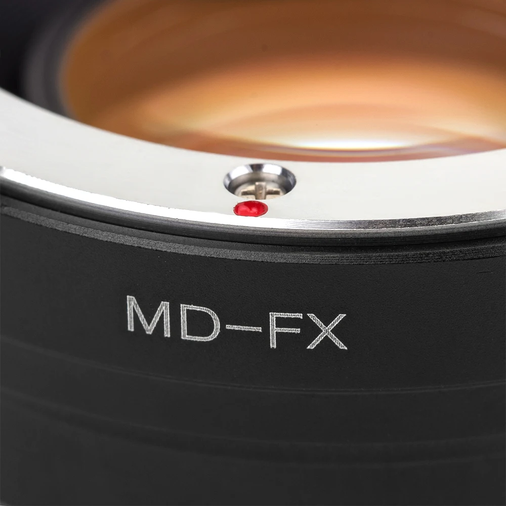 Pixco Speed Booster Focal Reducer Lens Adapter Suit For Minolta Rokkor (MD / MC) SLR Lens to Fujifilm X Mount Camera