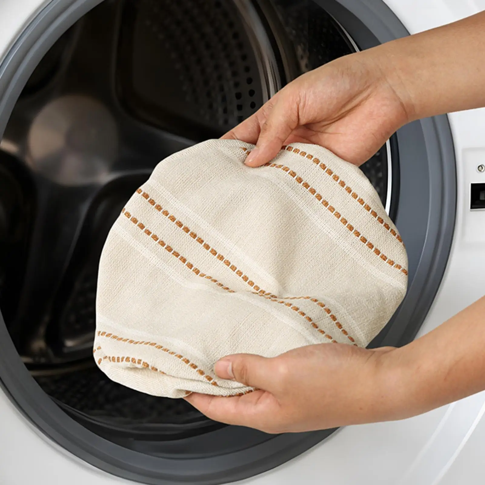 Bowl Covers Reusable 2 Pieces Linen Sourdough Fermentation Food Storage Elastic Bowl Covers Reusable For Fruit Salad Dough