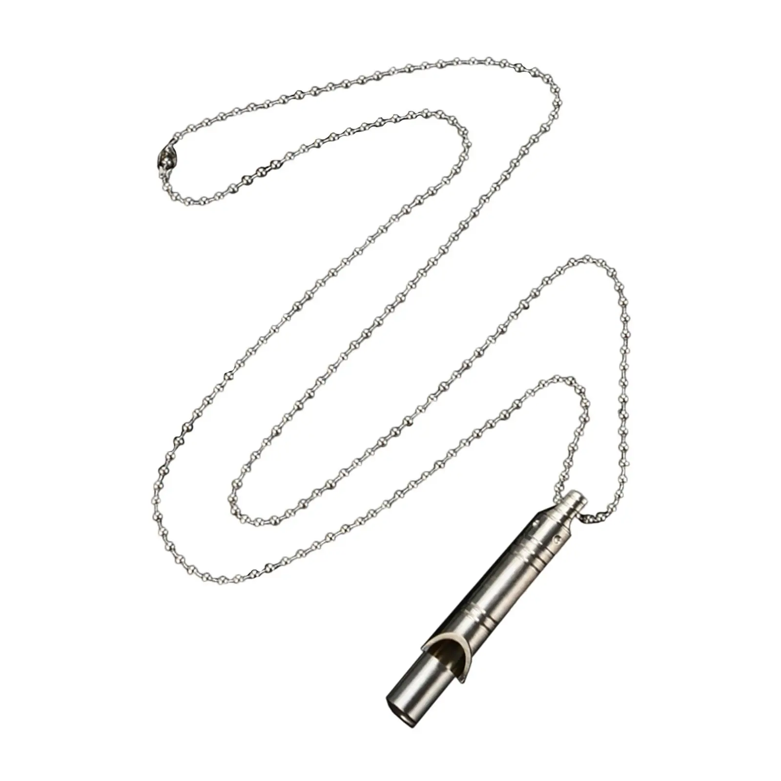 Camping Survival Whistles Necklace, Outdoor Necklace Whistle for Device Emergency Fishing Outdoor