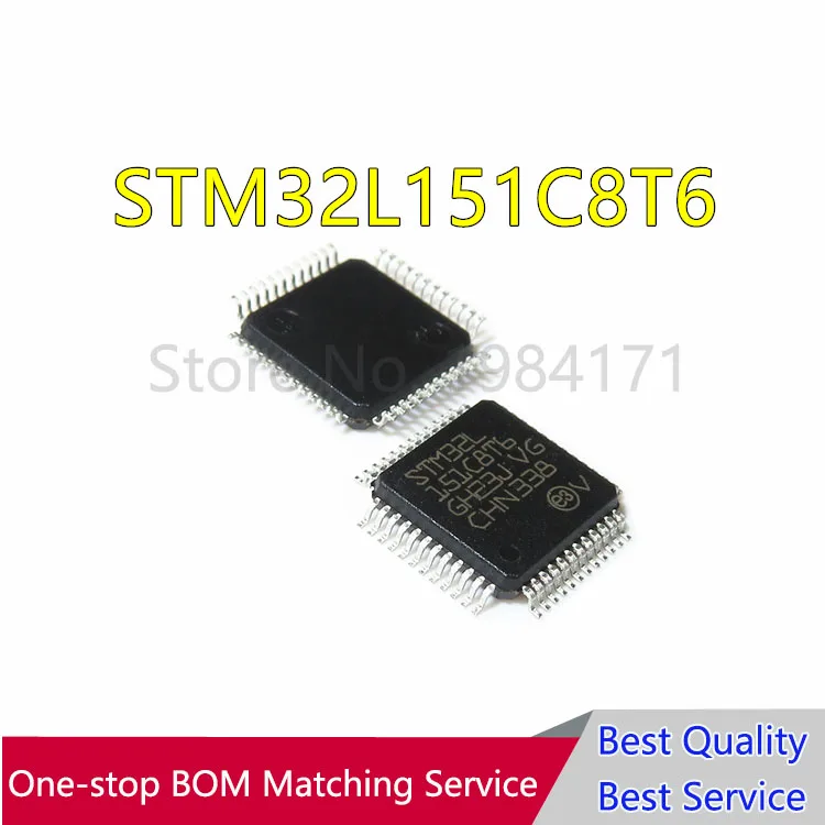 

20 шт. STM32L151C8T6 L151C8T6 STM32L151C8 QFO48 Новинка