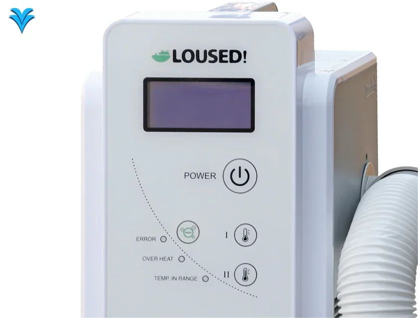 Hot Buy Fast Head Lice Removal Machine with Air Warming System LOUSED! Electric Anti Lice Machine