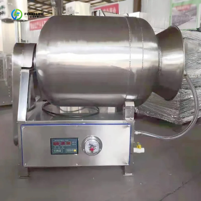Industrial Vacuum Tumbling Machine Food Grade Meat Tumbler Machine for Meat Production FL Customized